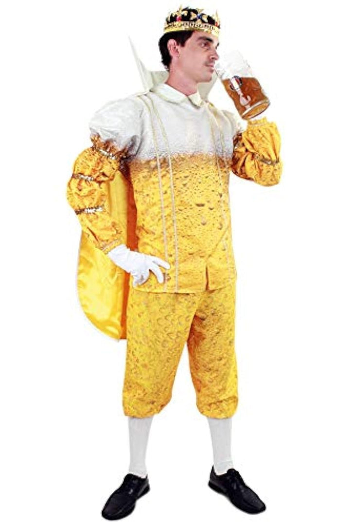 shoperama Bier Prinz Karneval Herren Kostüm König Karnevalsprinz Junggesellenabschied JGA lustig Pil