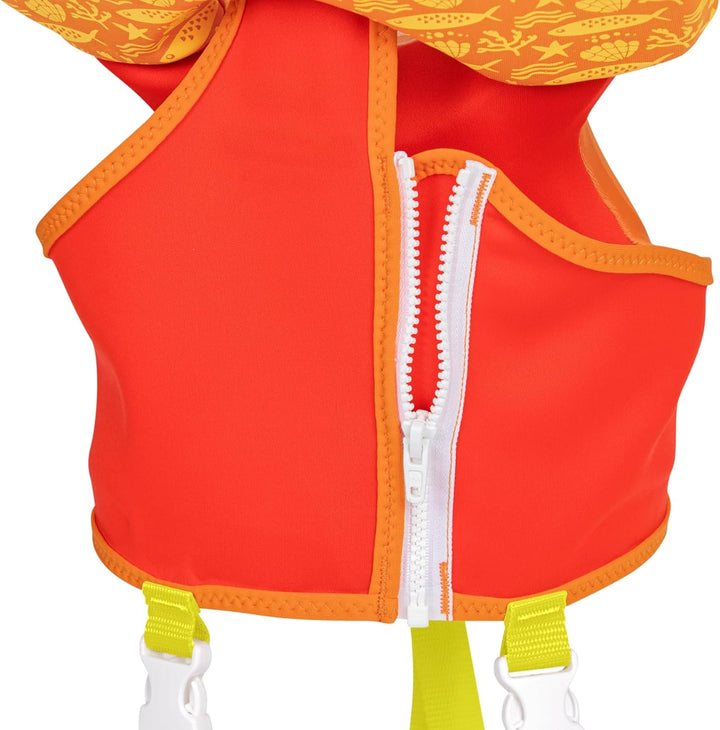 Bestway Schwimmweste Kleiner Wal mit Textilbezug, 0-2 Jahre