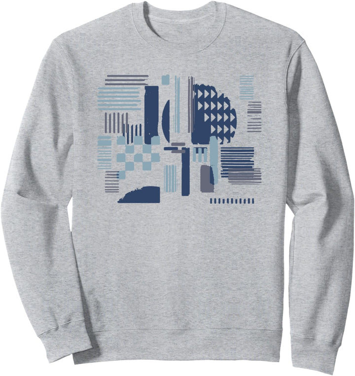 Abstract Blues Sweatshirt
