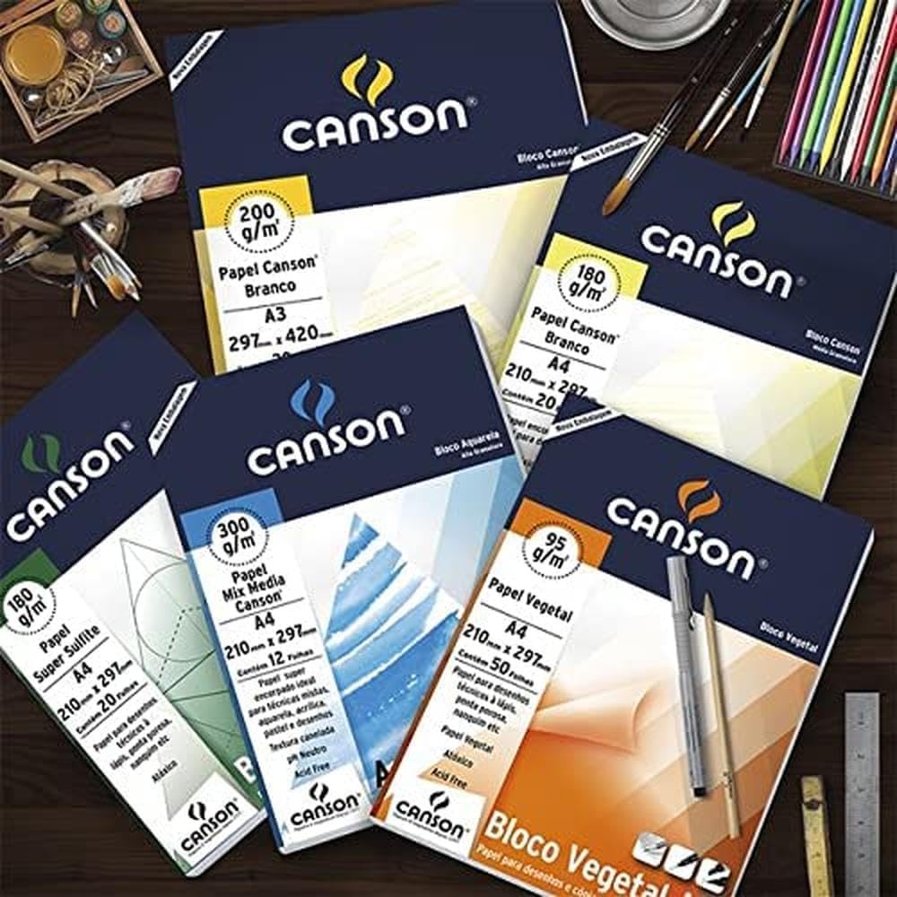 Canson 200012129 - Hochtransparentes Zeichenpapier, 1.100 x 20 m, weiss, 1,10 x 20 m 1,10 x 20 m 90-
