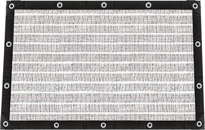 Garten Schattierungsnetz,Auto-Sonnenschutz aus Alunetz,80% Sonnensegel Mit Einfassung Mit Ösen Einfa