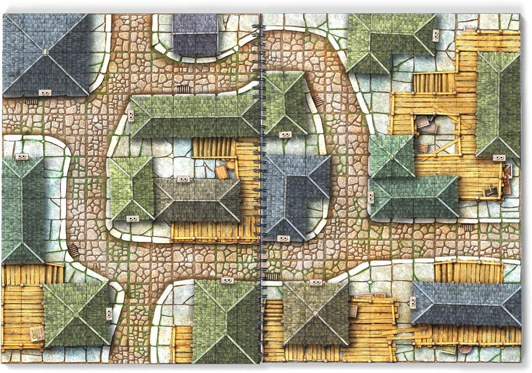 Loke Battle Mats | Giant Book of Streets Sewers & Cemeteries
