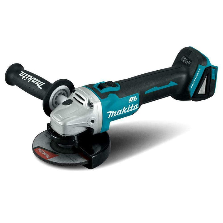 Makita DGA506 Akku Winkelschleifer ohne Akku/Ladegerät, Blau ohne Akku ohne Ladegerät, ohne Akku ohn