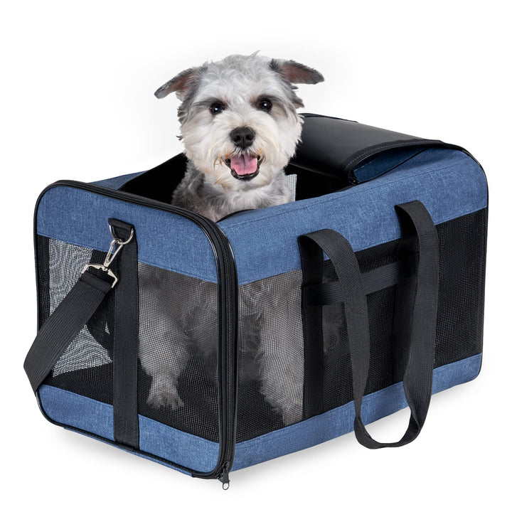HITSLAM hundebox Faltbar Hundetransportbox Katzentransportbox Katzenbox Transportbox katzentasche fü