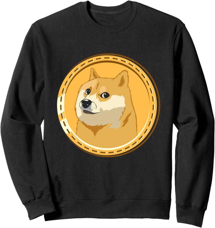 Dogecoin Die Volkswährung Funny HODL Doge Crypto Sweatshirt