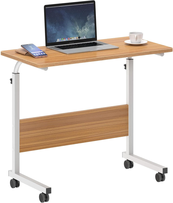 SogesHome 80x40cm Laptoptisch Notebooktisch Laptopständer Notebookständer PC Tisch Beistelltisch für