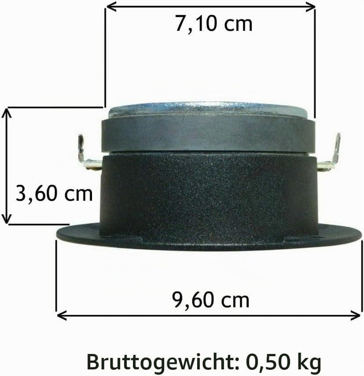 2 SUPER Tweeter MASTER AUDIO BST03/8 mit 120 watt rms und 240 watt max 9,60 cm Durchmesser 99 db 8 o
