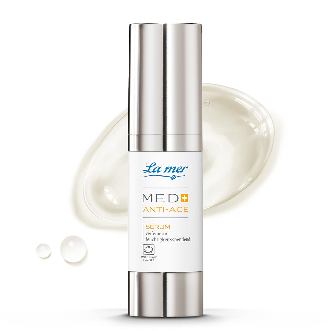 La mer MED+ Anti-Age Serum - Anti-Age Serum für empfindliche Haut - Verfeinernd und feuchtigkeitsspe