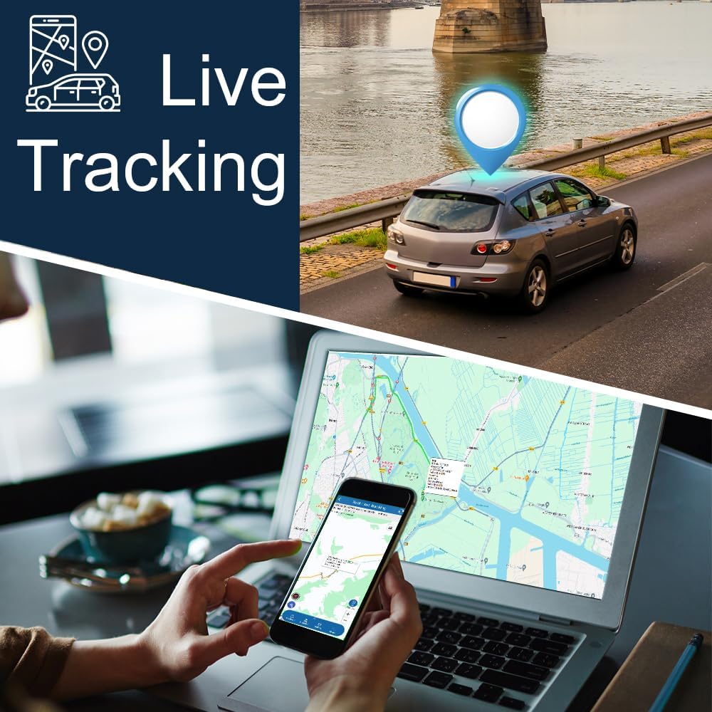 TKMARS TK918 GPS-Tracker 4G für Auto, 20000mAh-Akku, magnetisch, funktioniert über SMS/APP/Webplattf
