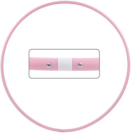 Hoopomania® Hula Hoop Rohling, HDPE-20mm, Ø60/70/80/90/100cm, farbig Pink Ø60cm, Pink Ø60cm