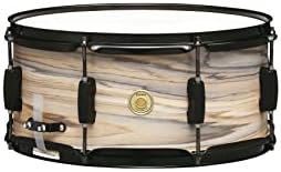TAMA WP1465BK-NZW Snare Drum - 6.5" x 14" - Natural Zebra Wood