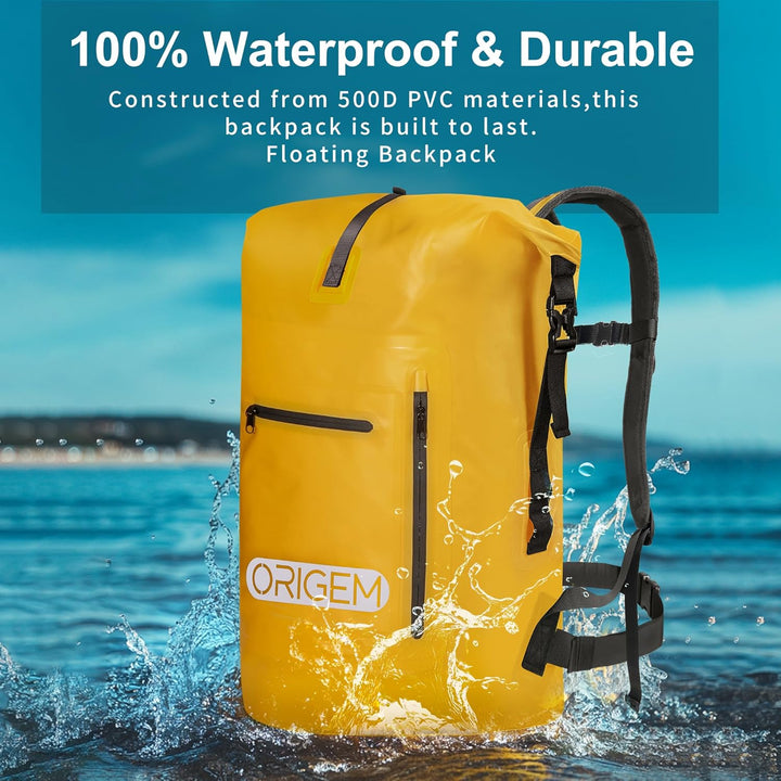 Origem Wasserdichter Rucksack, 35L/55L/85L Rolltop Rucksack Wasserdicht, Dry Bag mit Computereinsatz
