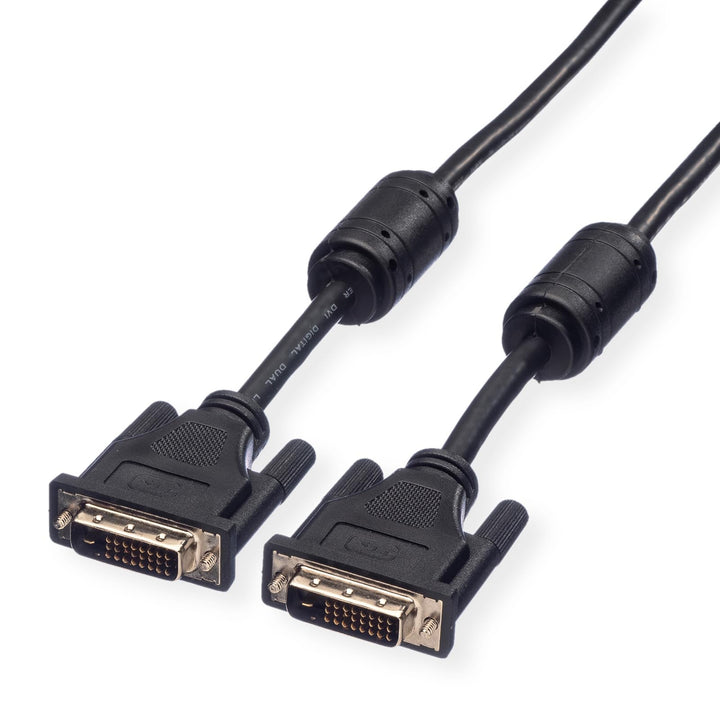 ROLINE Monitorkabel DVI, ST-ST, (24+1) dual link, 7,5 m, 7,5 m
