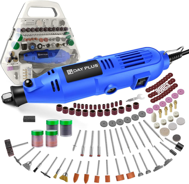 252 teilig Dremel Schleifer Schleifgerät Schleifmaschine 135W 230V Dremel 10000-32000 RPM 6 Geschwin