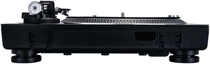Reloop RP-1000 MK2 - Riemenantrieb für DJ und HiFi, 33 1/3 & 45 RPM, ausfahrbare Nadelbeleuchtung, p