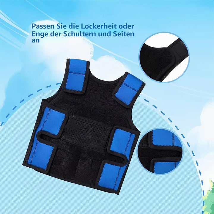 NEWFUN gewichtsweste kinder, sandweste kinder, gewichtsweste kinder adhs,Gewichtsweste für ABR Hyper