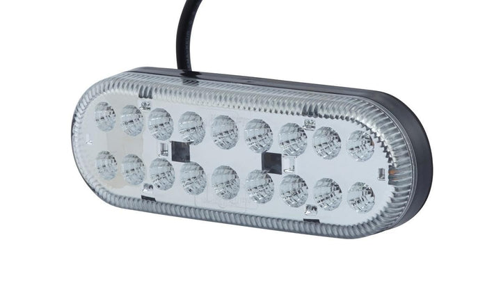 HELLA - Heckleuchte - Valuefit - LED - 24/12V - Anbau/geschraubt - Lichtscheibenfarbe: glasklar - St
