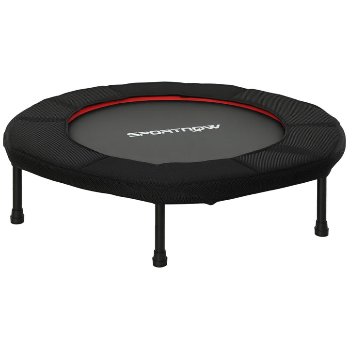 SPORTNOW Fitness-Trampolin, Ø 102 cm, Trainings-Trampolin mit rutschfesten Füssen, Stahlrahmen, Bela