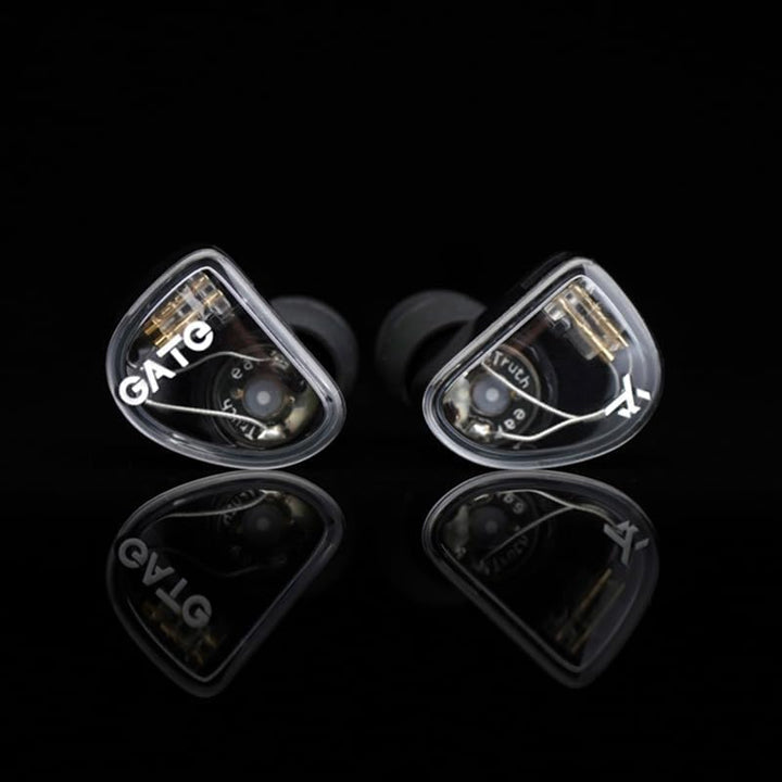 Truthear Gate In-Ear-Kopfhörer, dynamischer Treiber, 3,5 mm, austauschbares Kopfhörerkabel, mit Mikr