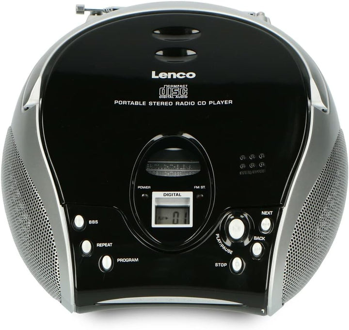 Lenco scd-27 BK schwarz/weiss