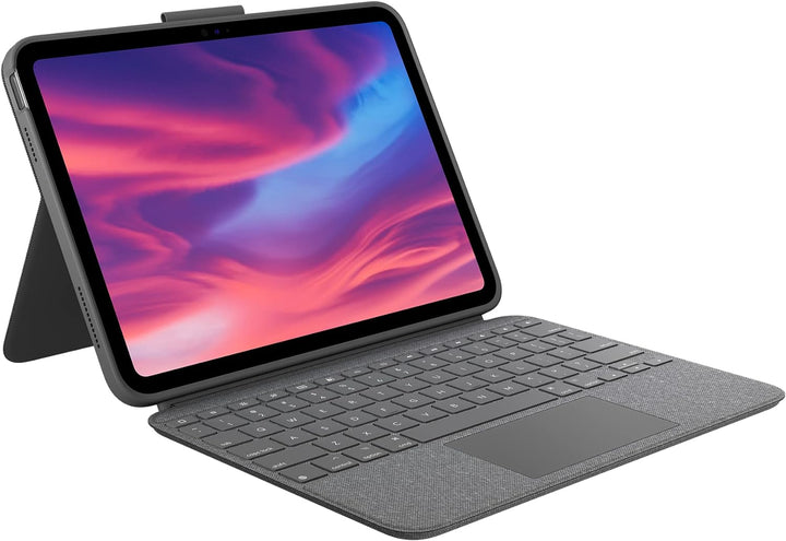 Logitech Combo Touch Case mit Abnehmbarer Tastatur für iPad (10. Generation) - French Layout