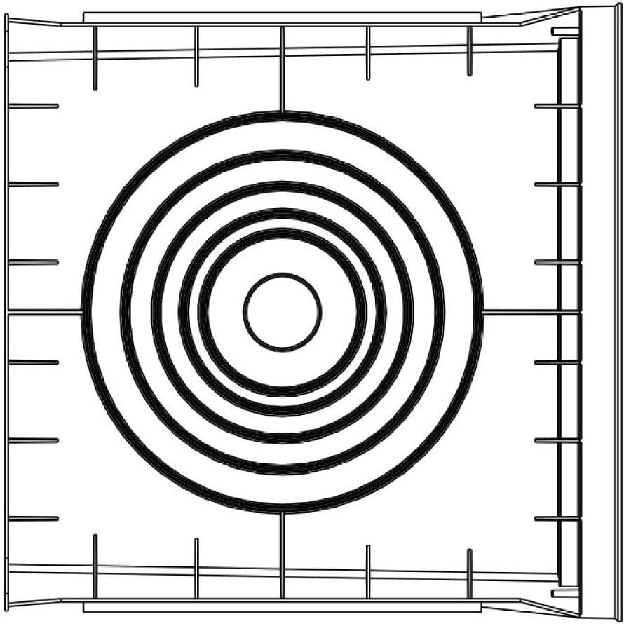 ARLI Revisionsschacht 400 x 400 x 400 mmKontrollschacht mit Deckel - Hochwertiger Wartungsschacht fü