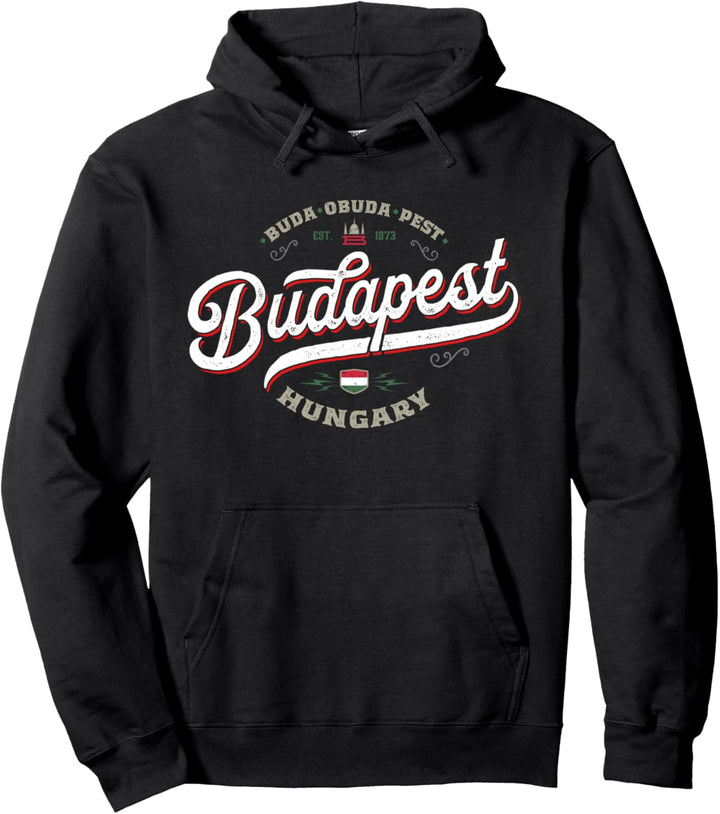 Budapest Ungarn - Hungary Ungarische Stadt Souvenir Vintage Pullover Hoodie