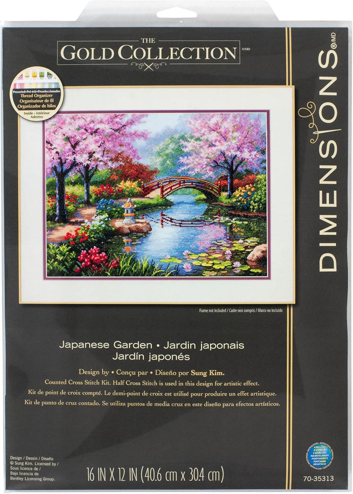 DIMENSIONS 70-35313 Japanese Garden, Pink