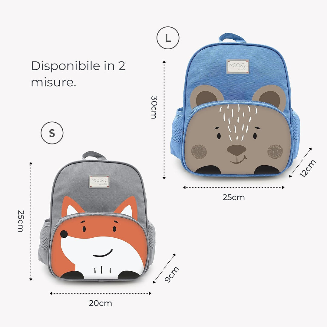 Nuvita 8740 | Kinderrucksack | Aufbewahrungstasche | Tasche mit Fächern | Ergonomischer Kinder-Rucks