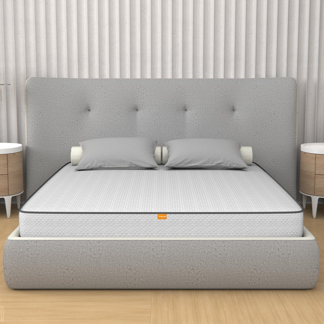miasuite i sogni italiani PrimaveraH10 orthopädisch, Weiss, 80x200 cm 80 x 200 cm