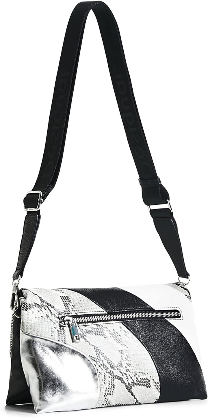 Desigual Women's Black Bag_Patch PSICO Snake VEN 2000