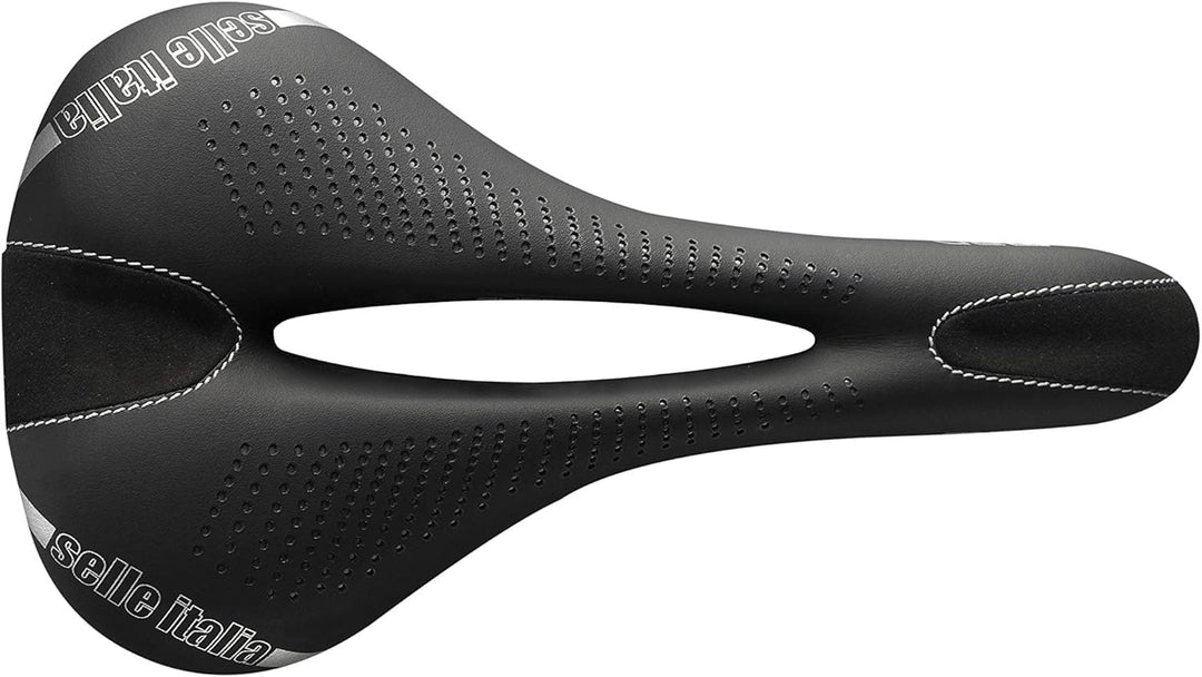 Selle Italia - Sattel für Rennräder, Man Gel Flow, Rail Manganese Rohr Ø 7, Sattel Road Gran Turismu