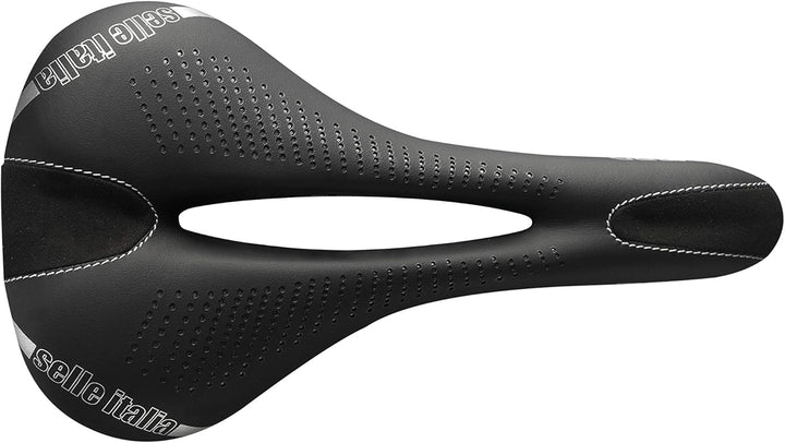 Selle Italia - Sattel für Rennräder, Man Gel Flow, Rail Manganese Rohr Ø 7, Sattel Road Gran Turismu