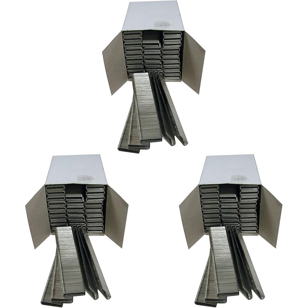 40254 Güde NAGLER-KLAMMERN 22MM 2500 Stück - verzinkt (Packung mit 3) 22 mm (Packung mit 3), 22 mm (