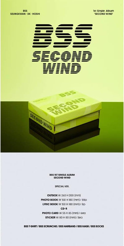 BSS SEVENTEEN – 1st Single Album Second Wind (Special Ver.)