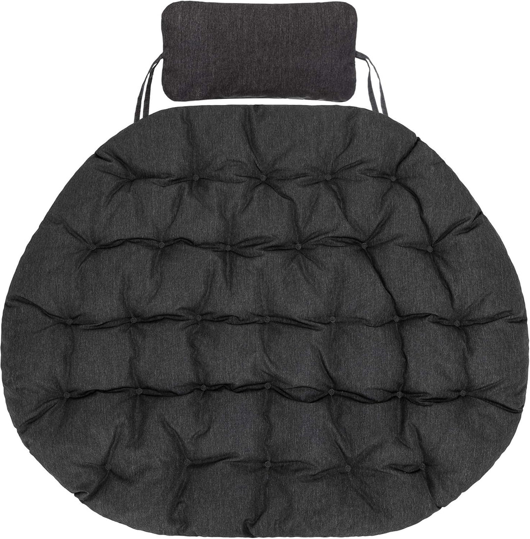PillowPrim Hängesessel Kissen, Auflage für Polyrattan/Rattan Hängeschaukel, Polster, Hängekorb, Scha