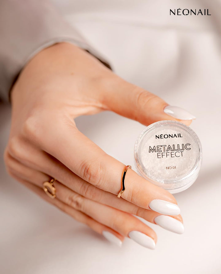 NEONAIL Metallic Effect 01 - Glitzer Nägel Puder - Nail Art - Chrome Nail Powder - Nageldesign Zubeh