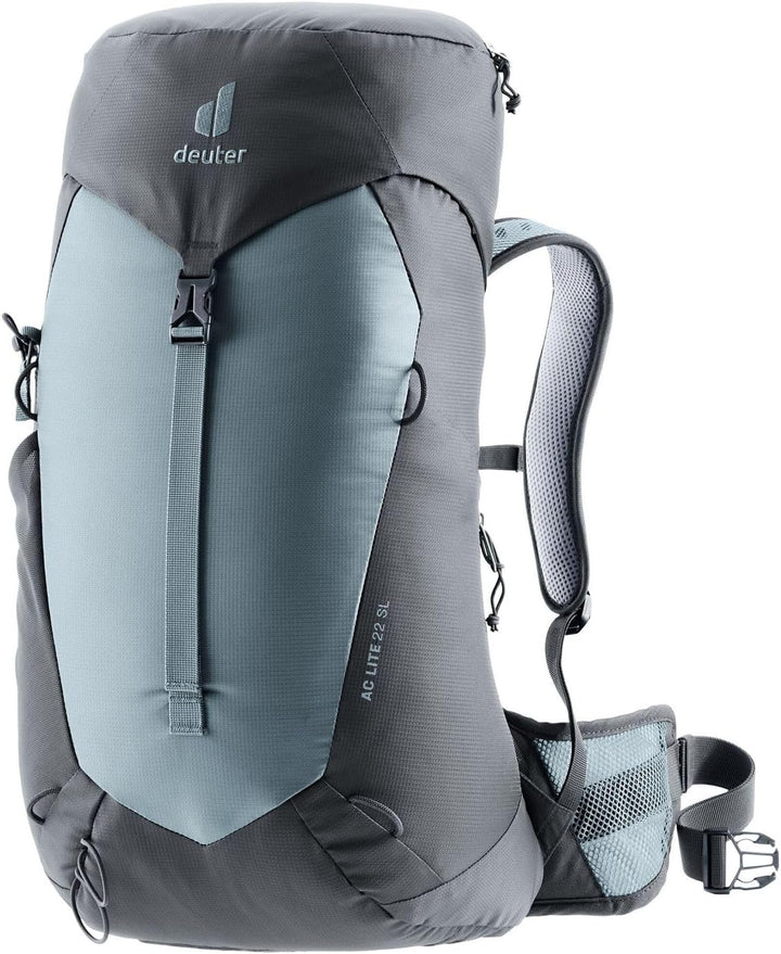 deuter AC Lite 22L SL Hiking & Daypack Backpack with Narrow Fit, Steel Frame & Superior Breathabilit