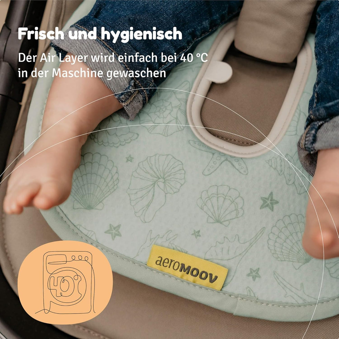 Aeromoov - Baby Sitzauflage Air Layer - Einlage Für Autositz oder Kinderwagen - Gruppe B - Antischwi