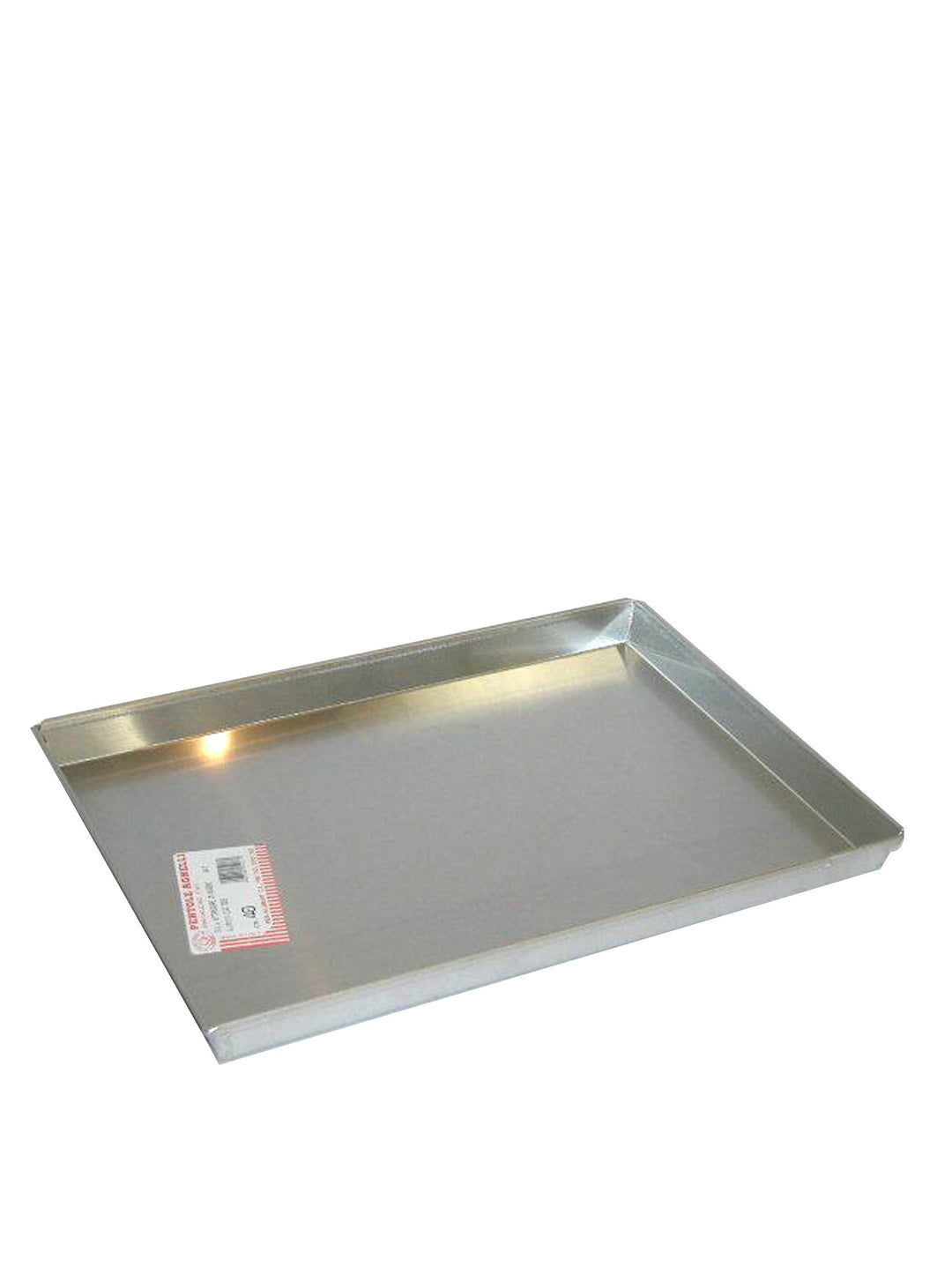Pentole Agnelli COAL49 / 360 Niedriges rechteckiges Backblech, Aluminium, Grau, 60 x 40 cm, 60 x 40