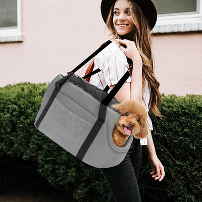 PETCUTE Hundetasche Hundetragetaschen für kleine mittlere Hunde Katzentragetasche Hundetransporttasc