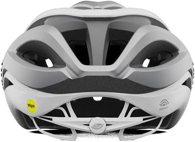 Giro Aether MIPS Strassenhelm Medium/55-59 cm matte white/silver, Medium/55-59 cm matte white/silver