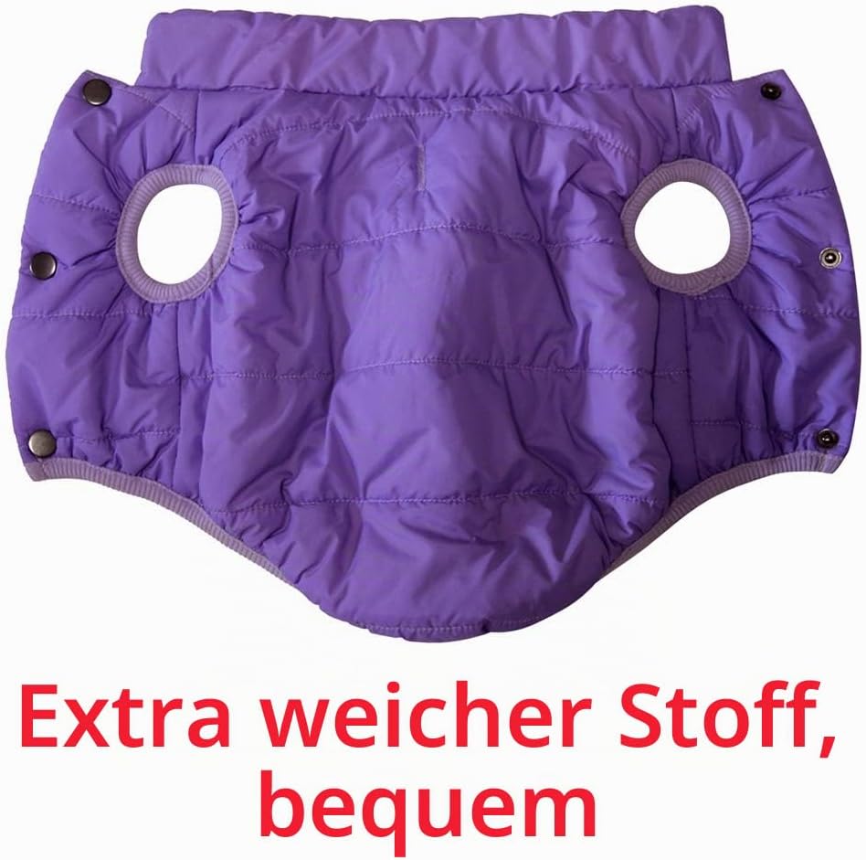 JoyDaog Fleece Hundejacke für Winter kaltes Wetter, Extra Weicher Hundemantel für Mittlere Hunde, Wi