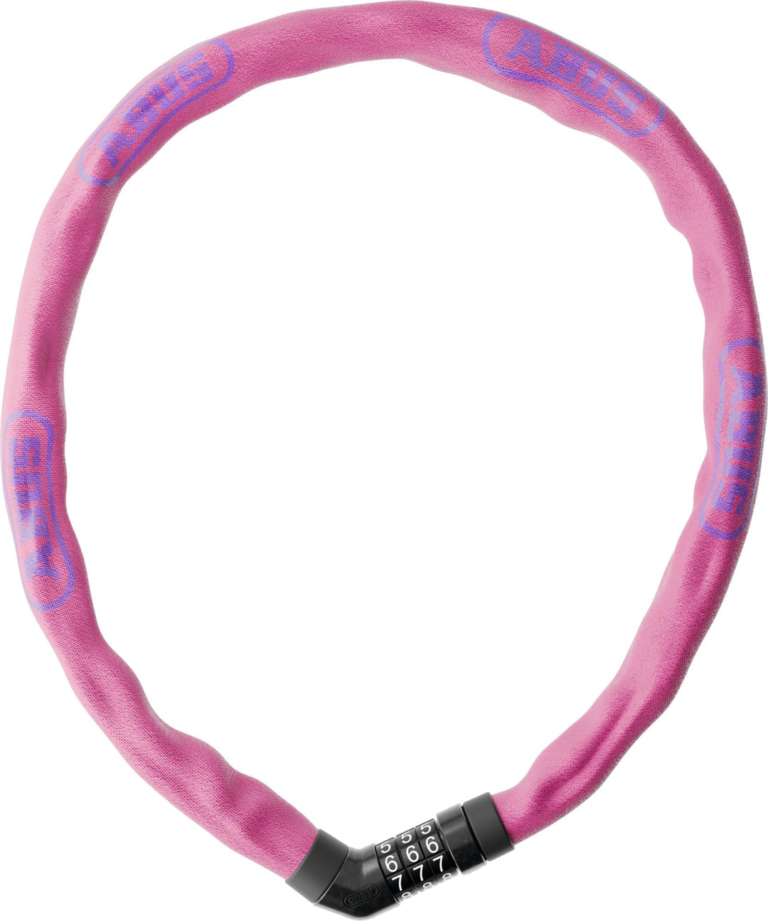 ABUS Kettenschloss Steel-O-Chain 4804C – Zahlenschloss aus Spezialstahl – ABUS-Sicherheitslevel 3 Pi