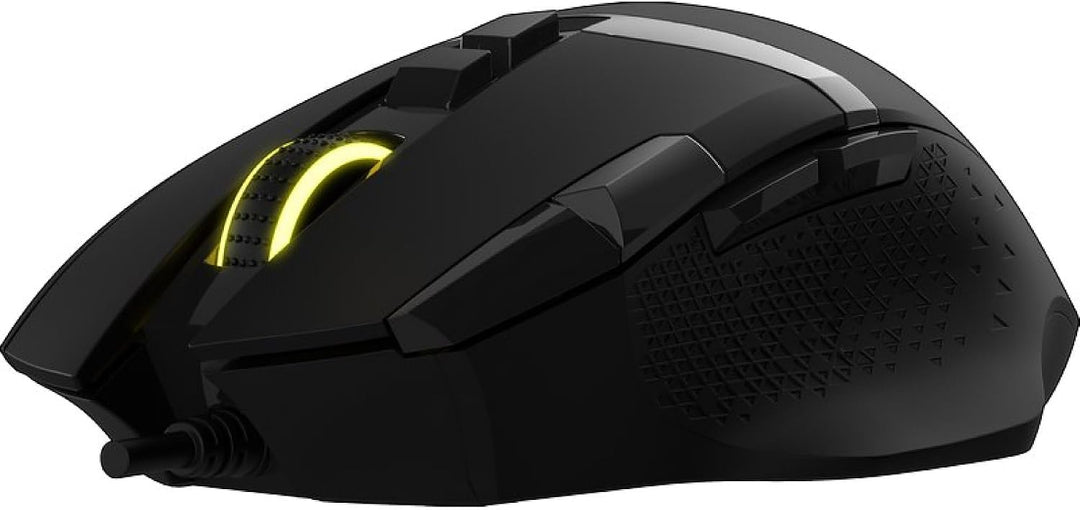 Forgeon Vendetta RGB Gaming-Maus 16000 DPI Schwarz, Hochpräziser Optischer Sensor, 6 Programmierbare