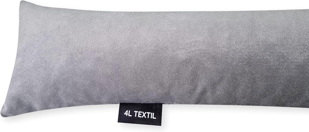 4L Textil Zugluftstopper Durchzugstopper Windstopper für Türen und Fenster Luftzugstopper für Tür Tü