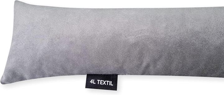 4L Textil Zugluftstopper Durchzugstopper Windstopper für Türen und Fenster Luftzugstopper für Tür Tü