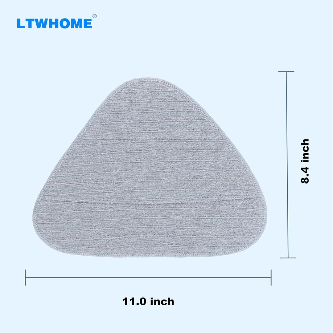 LTWHOME Ersatz Mikrofaser Mop Pads Passend für Dirt Devil 318022 M318 Vacuum Cleaner (6 Stück)
