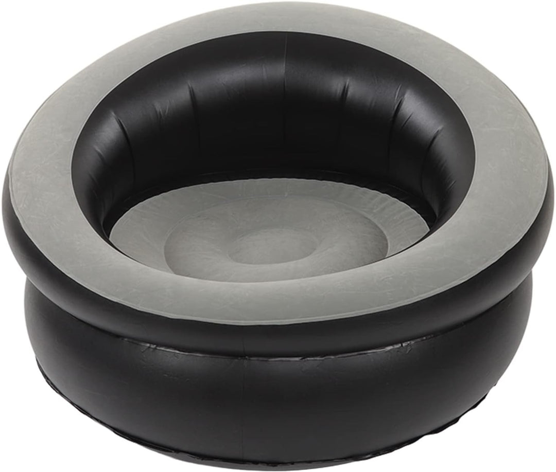 UBEF Aufblasbare Couch, Aufblasbarer Sofastuhl mit Schneller Inflation für das Büro (Grau), Grau