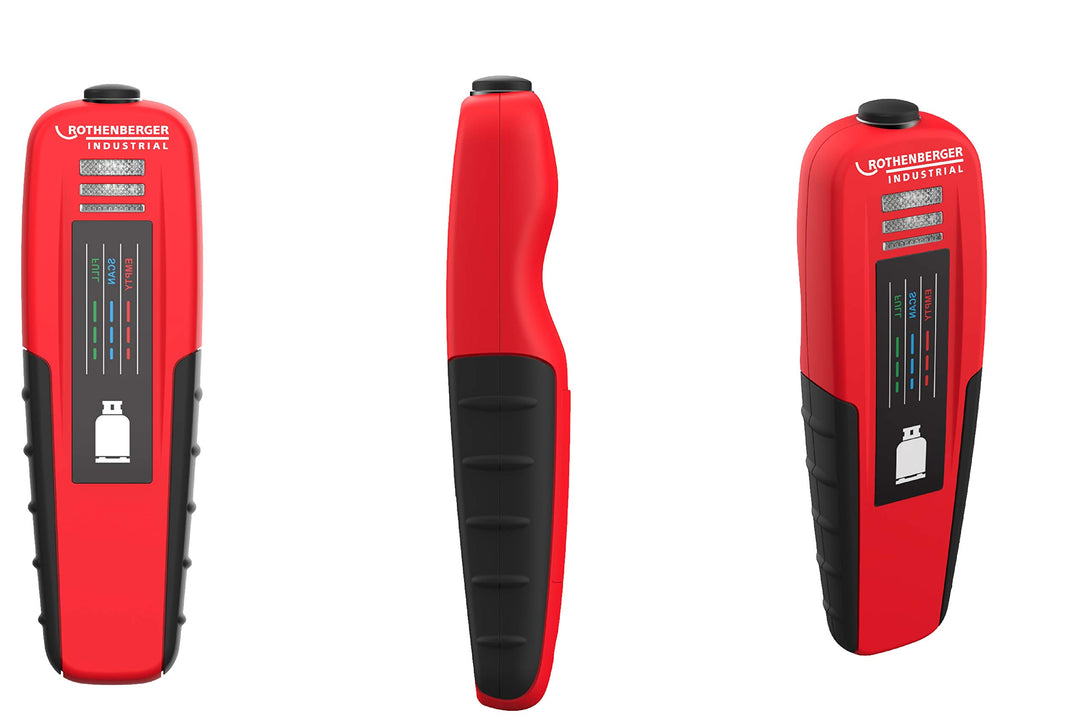 ROTHENBERGER Industrial Gasfüllstand Messgerät, Gasflaschen-Füllstandsmesser, Checker, Inhaltsmesser